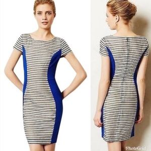 Sachin + Babi Nola Ponte Dress Size 8 Blue…